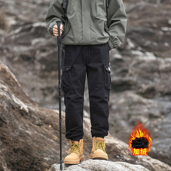 Herren Tactical-Cargo-Jogger mit Stretch-Einsatz, Tunnelzugbund und aufgesetzten Klapptaschen Echo Archiv