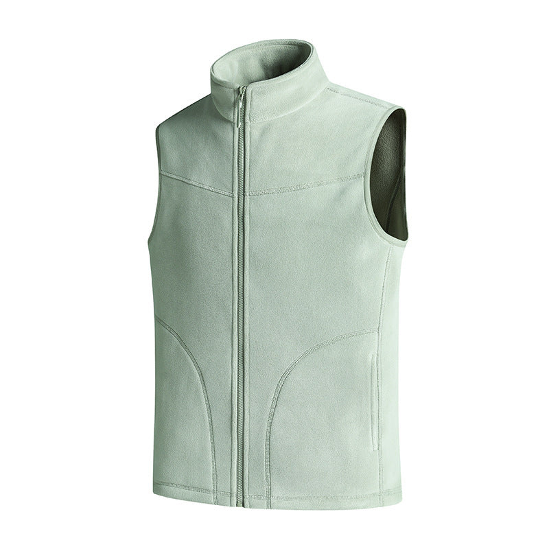 Damen Sportliche Fleece-Weste Echo Archiv
