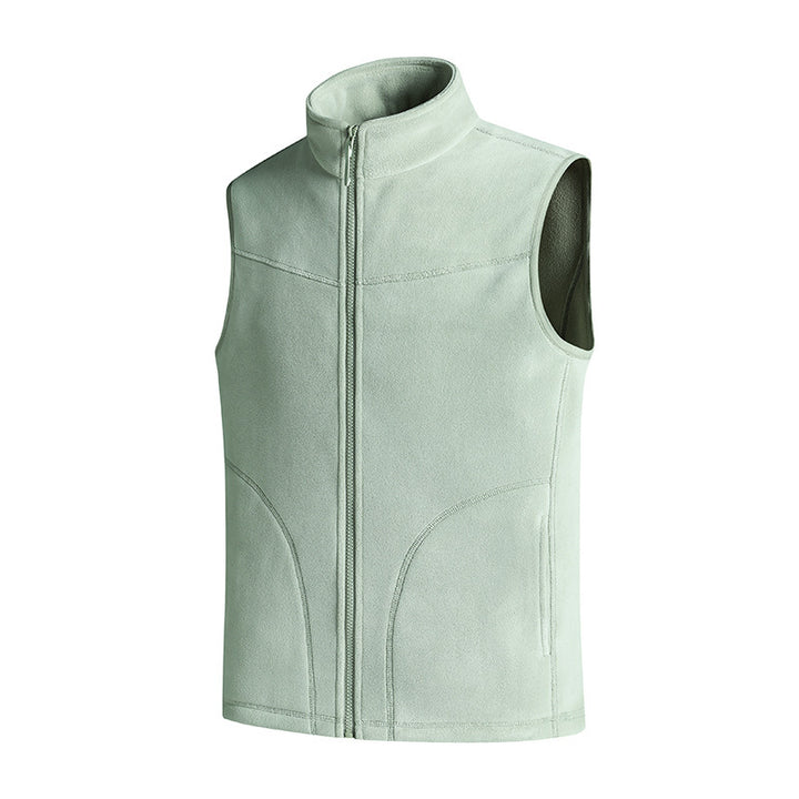 Damen Sportliche Fleece-Weste Echo Archiv