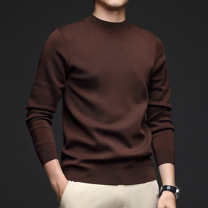 Herren modischer Rundhals-Pullover Echoarchiv