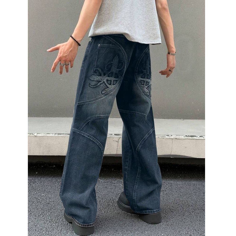 Damen Weit geschnittene Jeans Echoarchiv