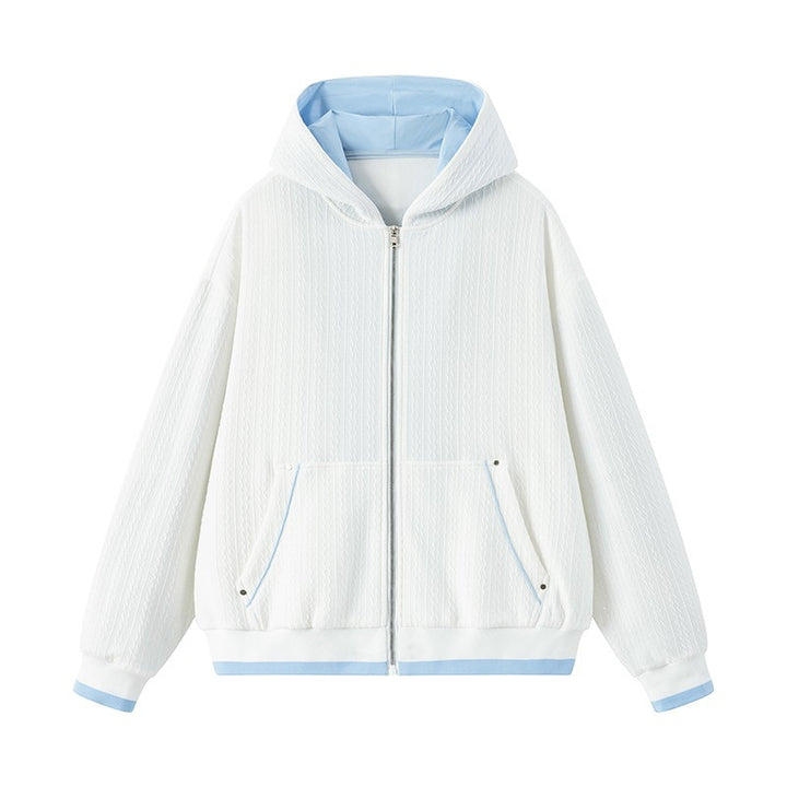 Damen Bequeme und modische Kapuzenjacke Echo Archiv
