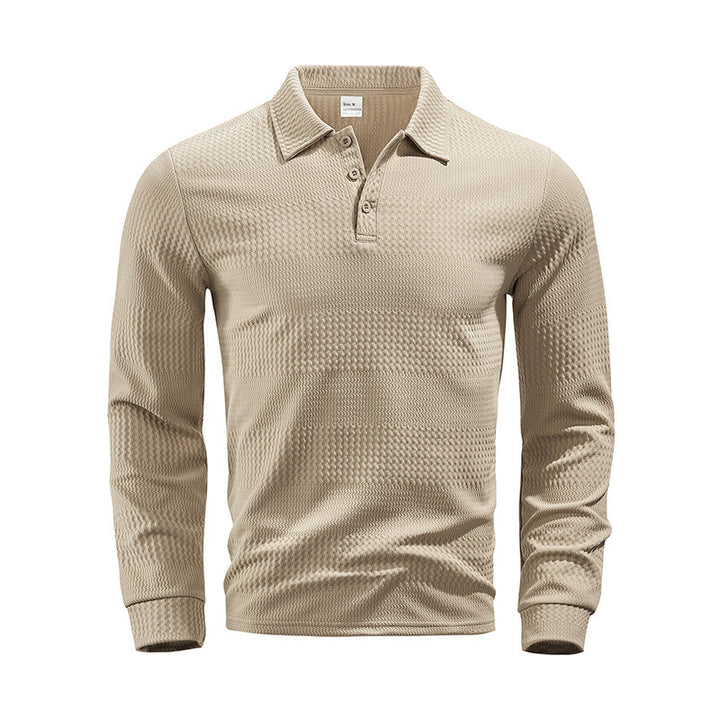Herren Langarm-Poloshirt Echo Archiv