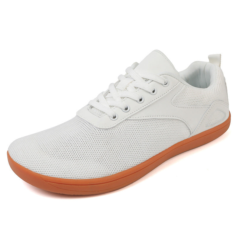 Unisex atmungsaktive Strick-Freizeit-Sneaker mit gepolstertem Fersenkragen und flexibler EVA-Laufsohle – Norré