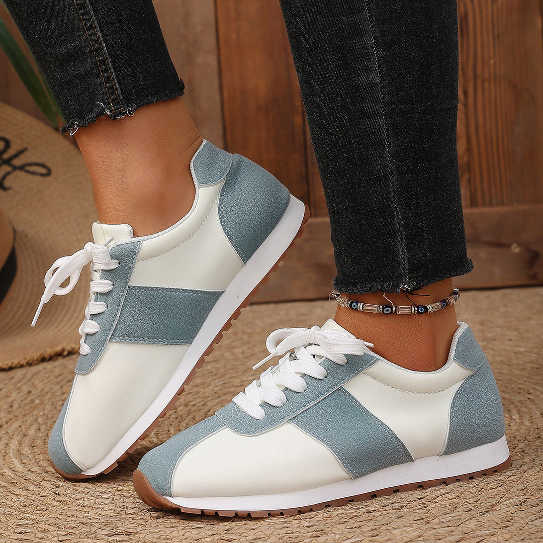 Damen Sportliche Freizeit Sneakers mit strapazierfähigem Obermaterial und rutschfester Sohle Echo Archiv