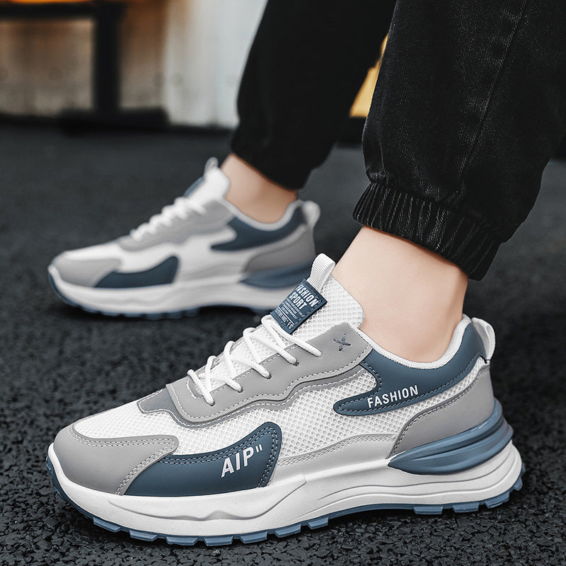Herren Athletisch-inspirierte Plateau-Sneaker mit atmungsaktivem Mesh und griffiger Trailsohle Echoarhiv – Norré