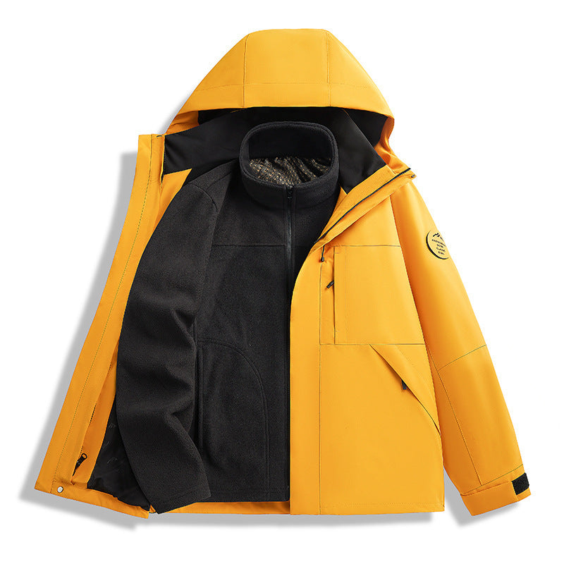 Herren Wasserfeste Outdoorjacke Echo Archiv