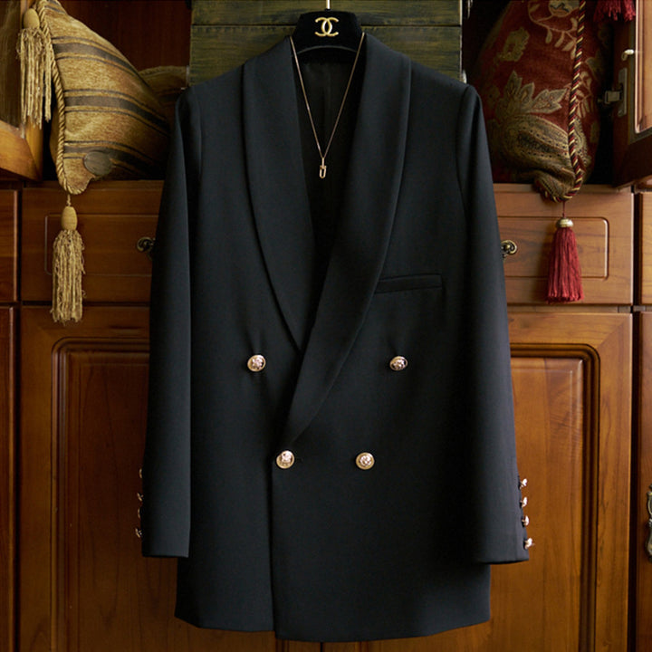 Damen Eleganter Doppeltbreasted Blazer Echoarchiv 1789268861