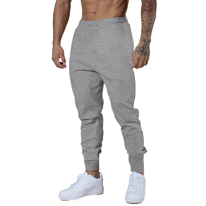 Herren Slim-Fit Jogginghose mit elastischem Bund und Rippbündchen Echoarchiv
