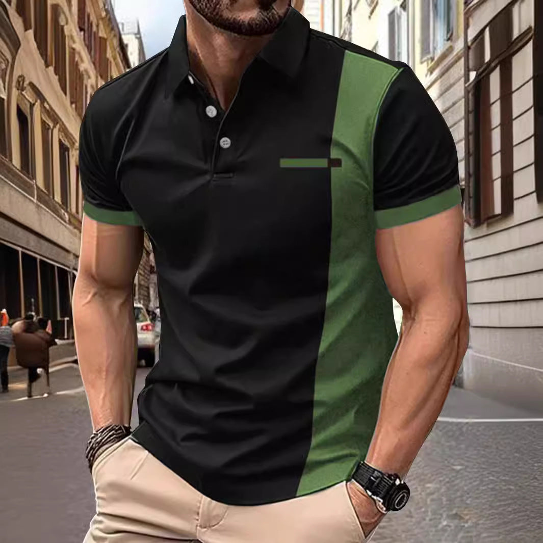 Herren Sportliches Kurzarm-Poloshirt Echoarchiv