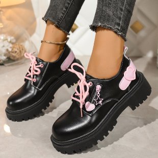 Damen Modische Schnürstiefeletten mit ausgefallenem Design Echo Archiv