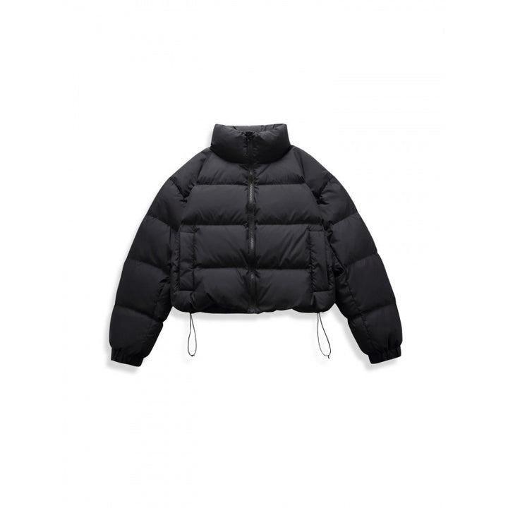 Damen Kurz geschnittene gesteppte Winterjacke im Cropped‑Style mit hohem Stehkragen Echo Archiv