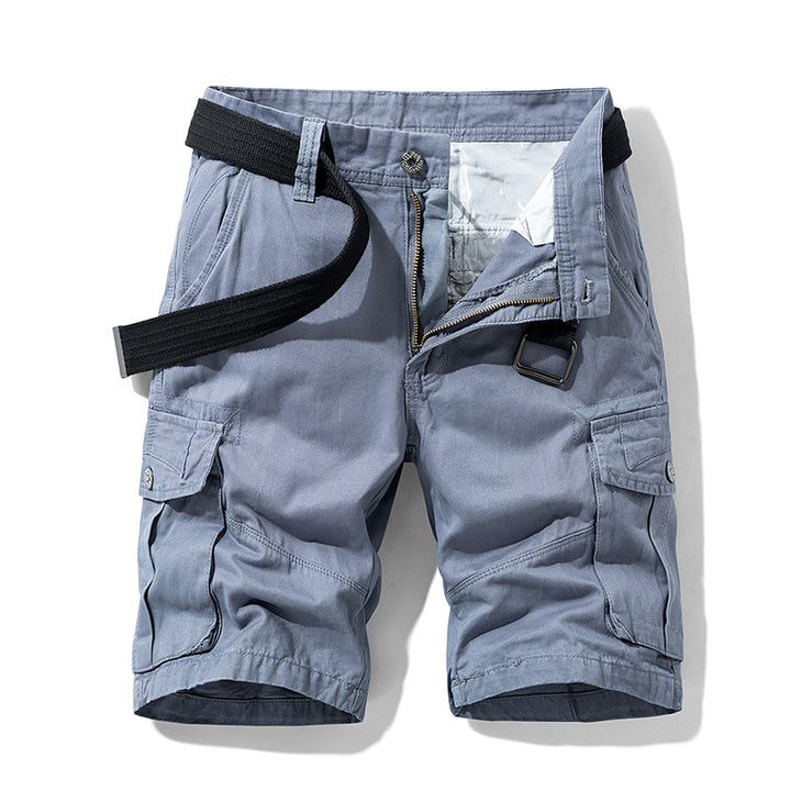 Herren Cargo-Shorts mit multifunktionalen Taschen und verstellbarem Bund Echoarchiv