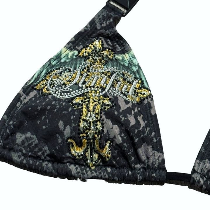 Damen Bikini-Set mit funkelndem Detail und außergewöhnlichem Design Echo Archiv