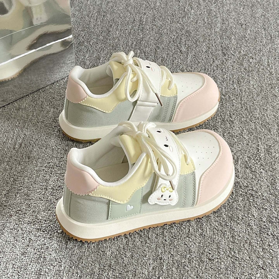 Damen Sportliche Sneakers mit niedlichen Tiermotiven und komfortabler Sohle Echo Archiv