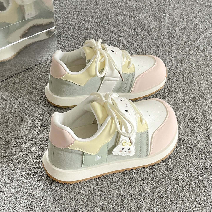 Damen Sportliche Sneakers mit niedlichen Tiermotiven und komfortabler Sohle Echo Archiv