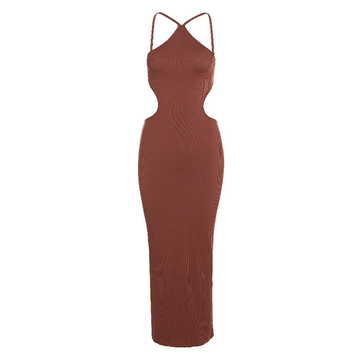 Damen Maxikleid mit eleganten Ausschnitten und verführerischem Schnitt Echo Archiv
