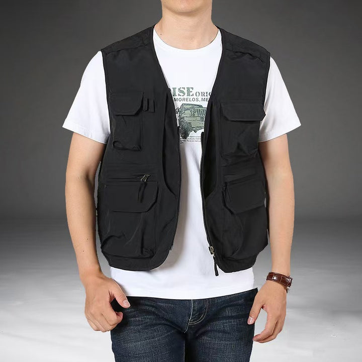 Herren Multifunktionale Outdoor-Weste Echo Archiv 1787796997