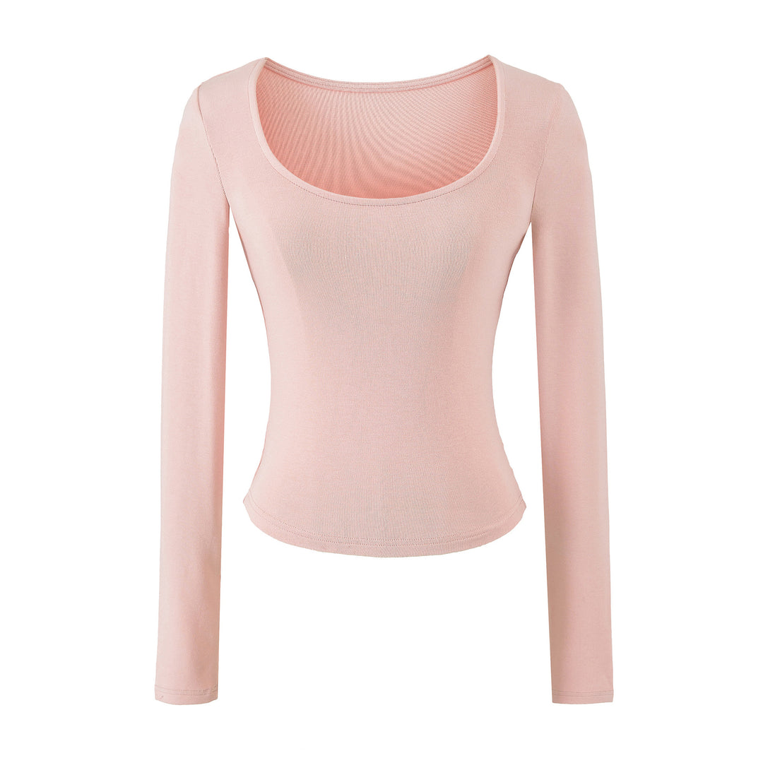Damen Zweiteiliges Lounge-Set aus Stretch-Modal mit figurbetontem Langarm-Top und Maxirock Echoarchiv