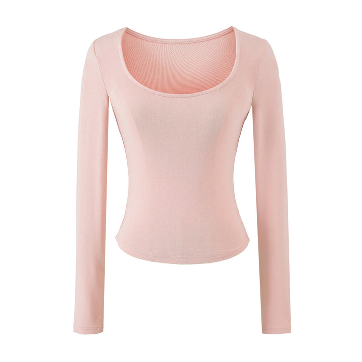Damen Zweiteiliges Lounge-Set aus Stretch-Modal mit figurbetontem Langarm-Top und Maxirock Echoarchiv