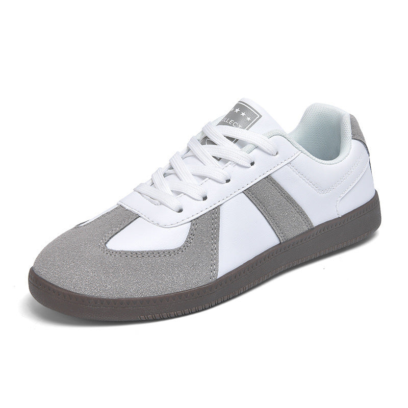 Unisex nan urbaner Tennis-Sneaker mit Veloursleder-Overlays gepolstertem Fersenkragen und vulkanisierter Gummisohle Echo Archiv