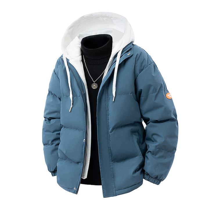 Herren Gepolsterte Wintersteppjacke mit integrierter Kapuzen-Innenlage und winddichter Thermofüllung Echo Archiv