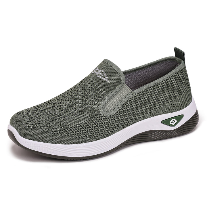 Damen nan atmungsaktiver gestrickter Slip-On Freizeitschuh mit dämpfender EVA-Sohle Echo Archiv