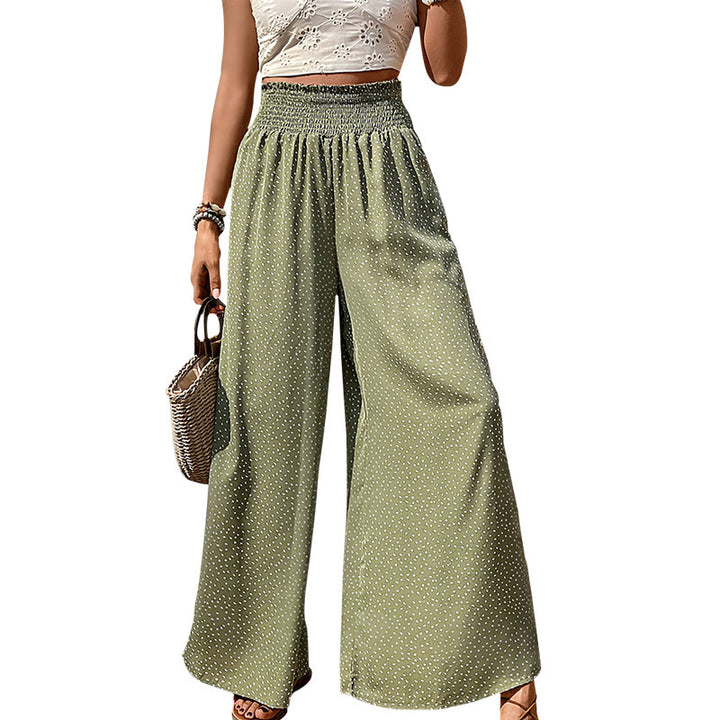 Damen Weite Sommerhose mit Gummizug Echo Archiv