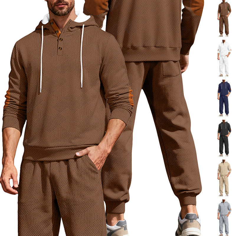 Herren Freizeitanzug mit dynamischem Strukturdesign Echoarchiv