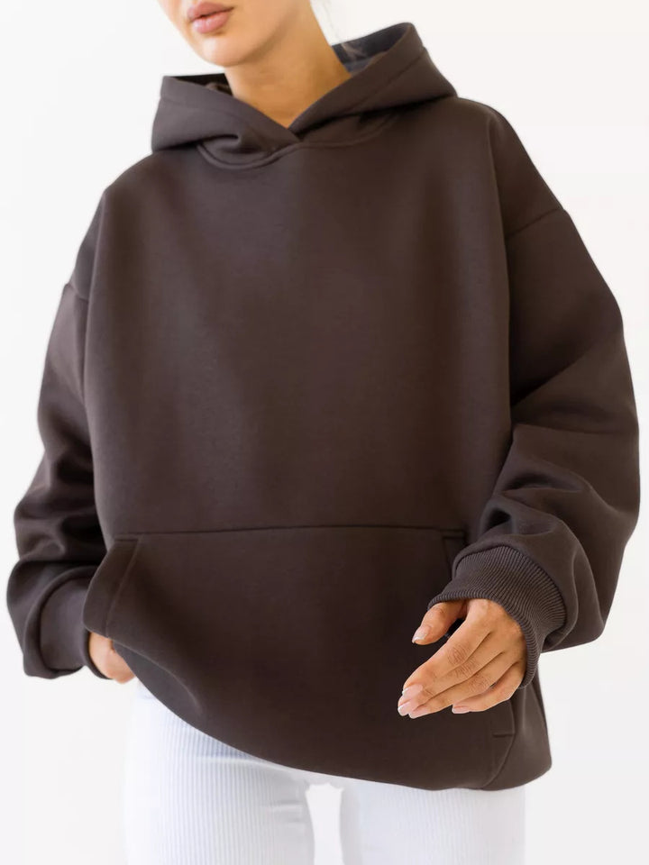 Damen Oversized Kapuzenpullover Echo Archiv  1787928930