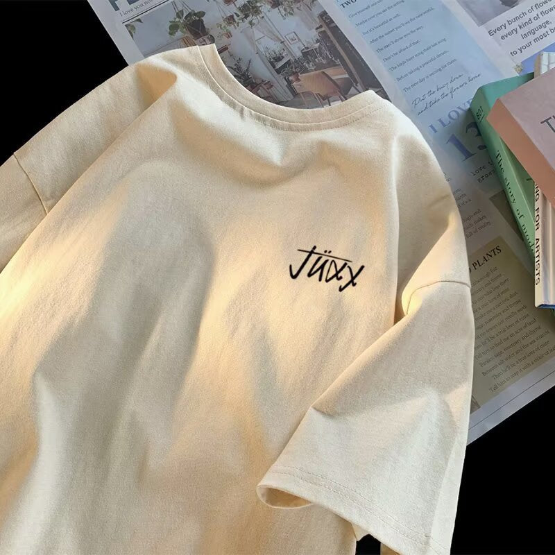 Unisex Lässiges Oversized T-Shirt mit kreativem Aufdruck Echoarchiv