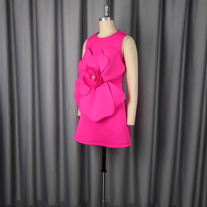 Damen Modisches Blumenkleid Echo Archiv