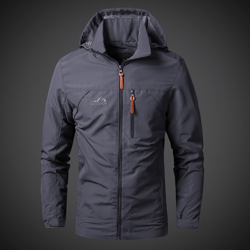 Herren leichte temperaturregulierende Jacke Echo Archiv