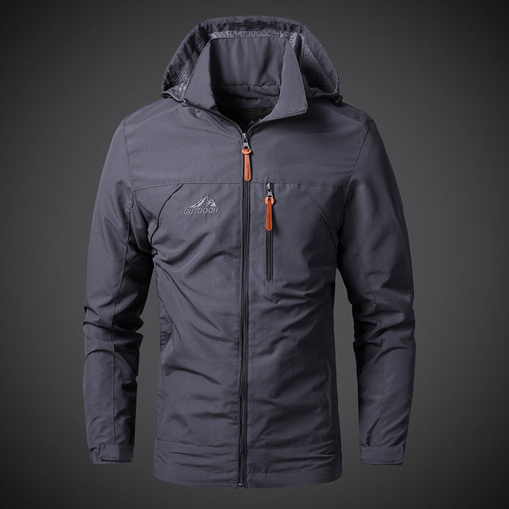Herren leichte temperaturregulierende Jacke Echo Archiv