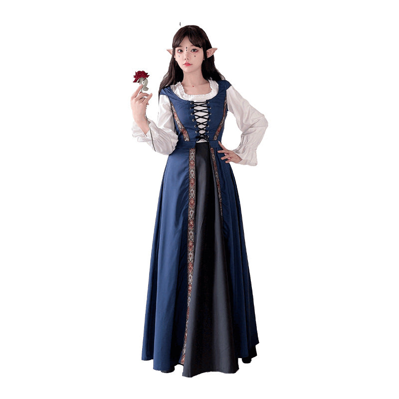 Damen Fantastisches Kostümkleid mit Elfenohren Echo Archiv