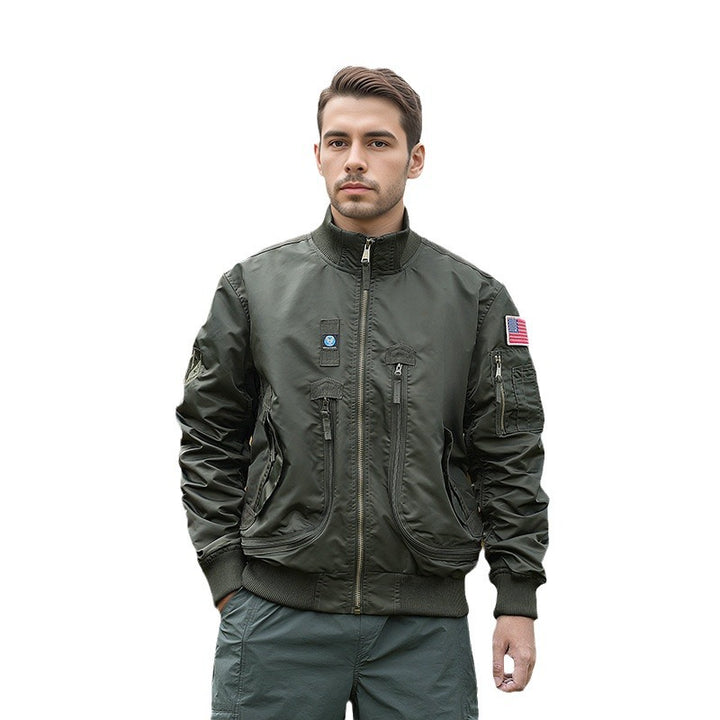 Herren stylische Bomberjacke Echo Archiv