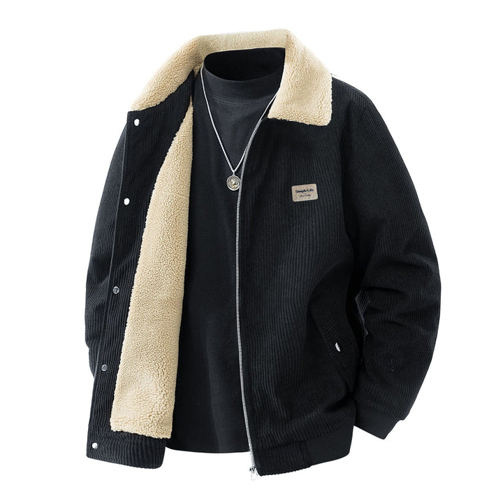 Herren Kuschelige Cordjacke Echo Archiv