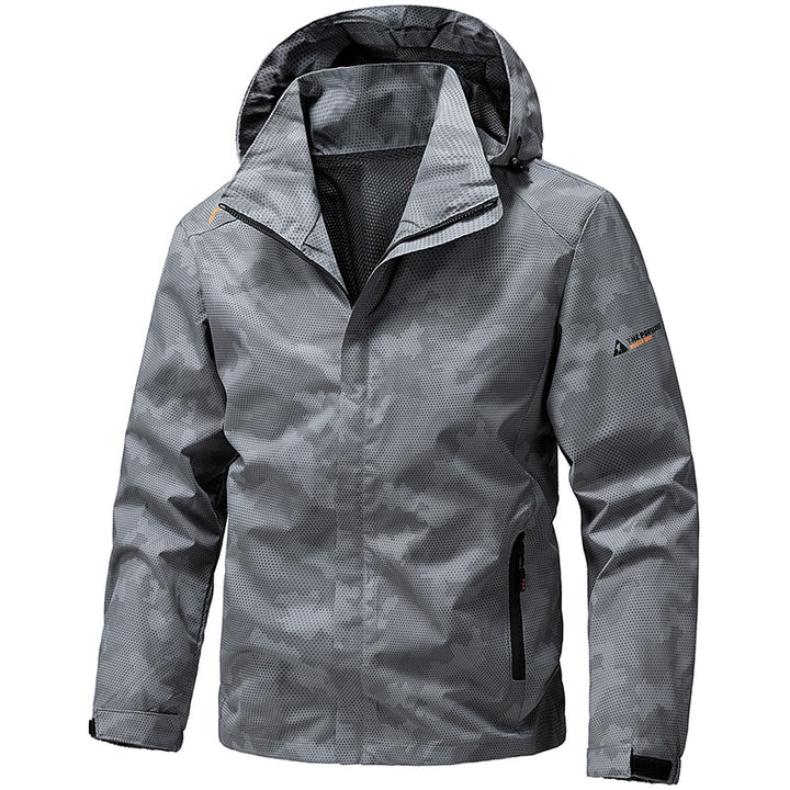 Herren Funktionale Regenjacke Echo Archiv