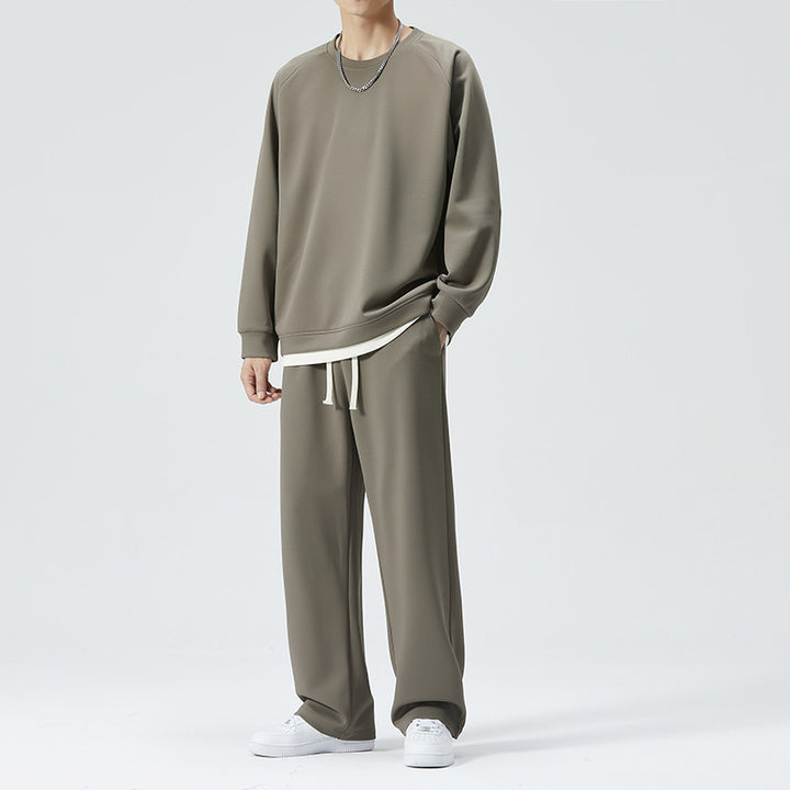Herren Oversized Sweatshirt und Hose Set Echoarchiv