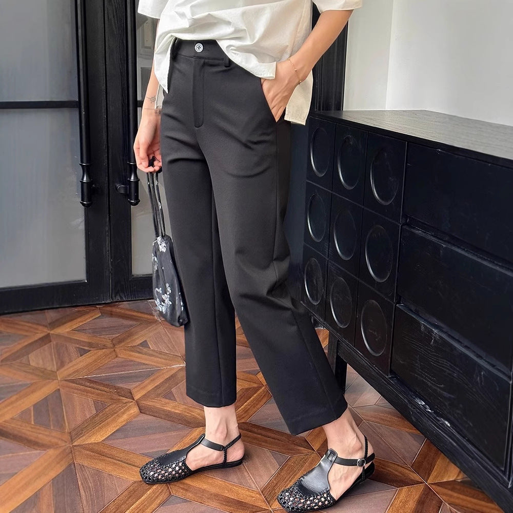 Damen elegante Culotte mit modischem Schlitz Echoarchiv