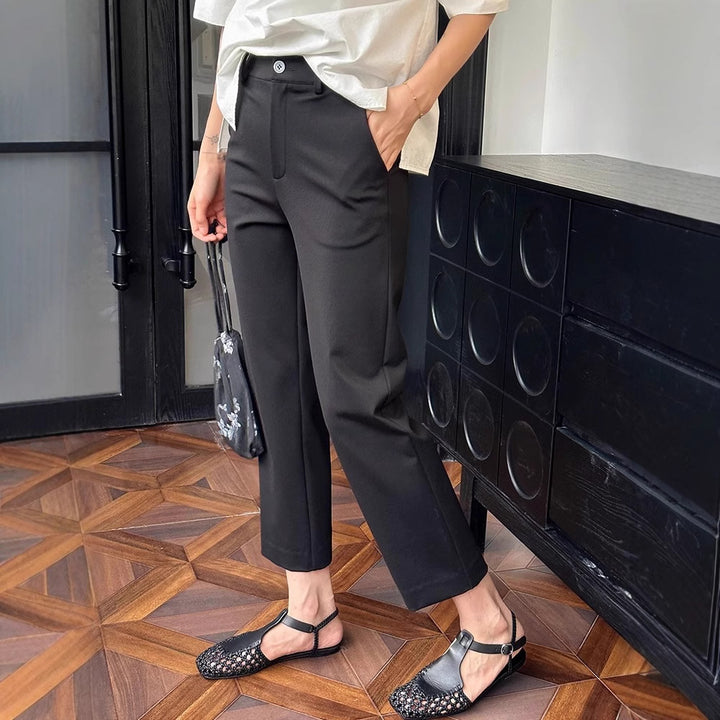 Damen elegante Culotte mit modischem Schlitz Echoarchiv