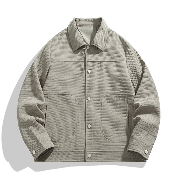 Herren lässige Overshirtjacke Echoarchiv