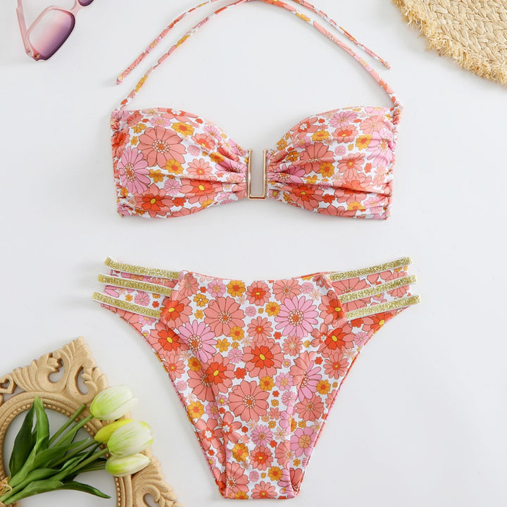 Damen Bandeau-Bikini mit verstellbaren Trägern und elegantem Schnitt Echo Archiv