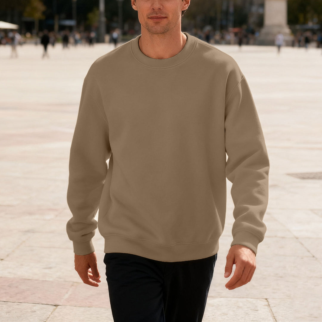 Herren bequemer Sweatshirt mit relaxed-fit Schnitt und elastischen Bündchen Echoarchiv