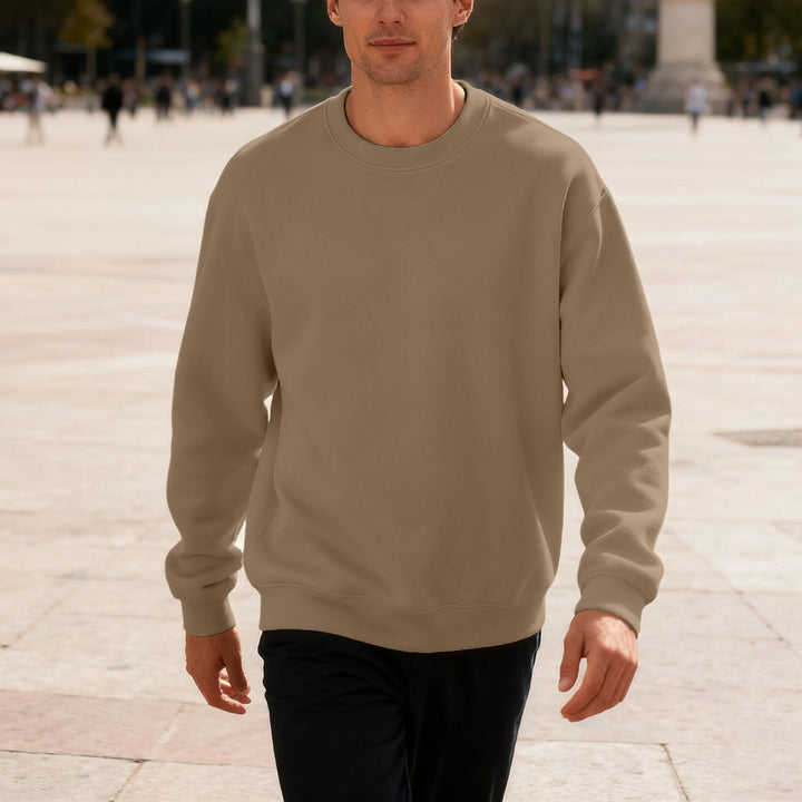 Herren bequemer Sweatshirt mit relaxed-fit Schnitt und elastischen Bündchen Echoarchiv