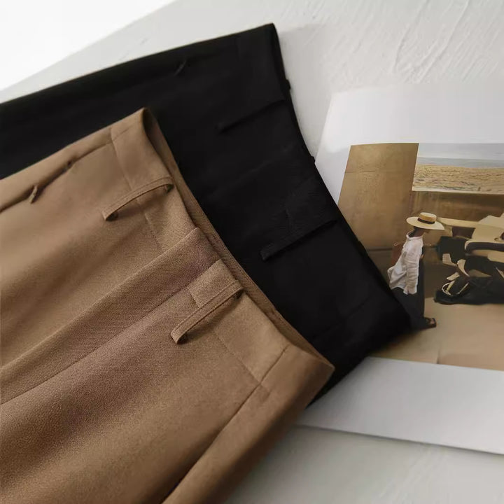 Damen Hochtaillierter, eleganter A-Linien Rock Echoarchiv