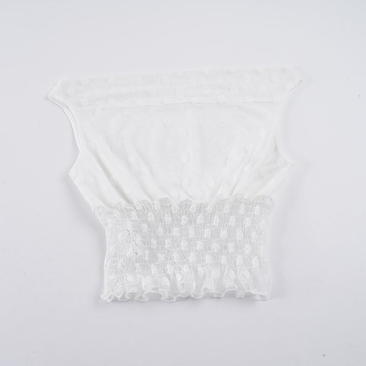 Damen elegantes Oberteil mit asymmetrischem Schnitt und Rüschendetails Echo Archiv
