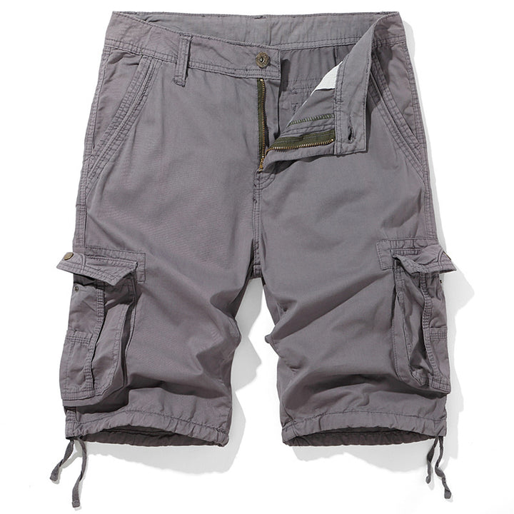 Herren Cargo-Shorts mit praktischen Taschen und verstellbarem Kordelzug Echoarchiv