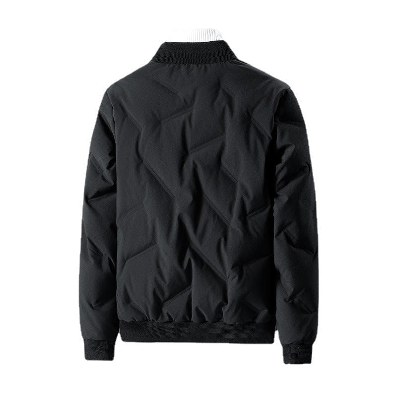 Herren Steppjacke mit elastischen Bündchen und praktischen Reißverschlusstaschen Echoarchiv