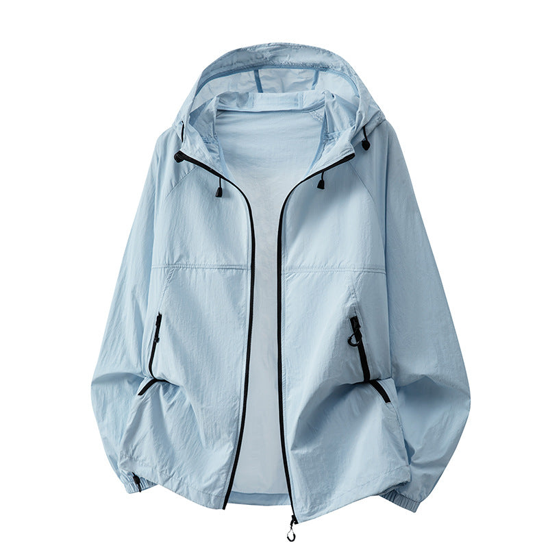 Herren Technische Kapuzenjacke mit Reißverschluss – Taviero